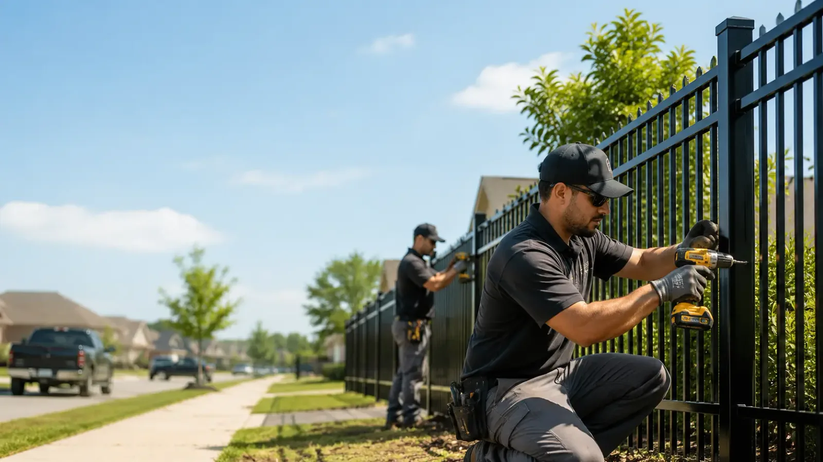 Metal Fence Installation in Santee, CA